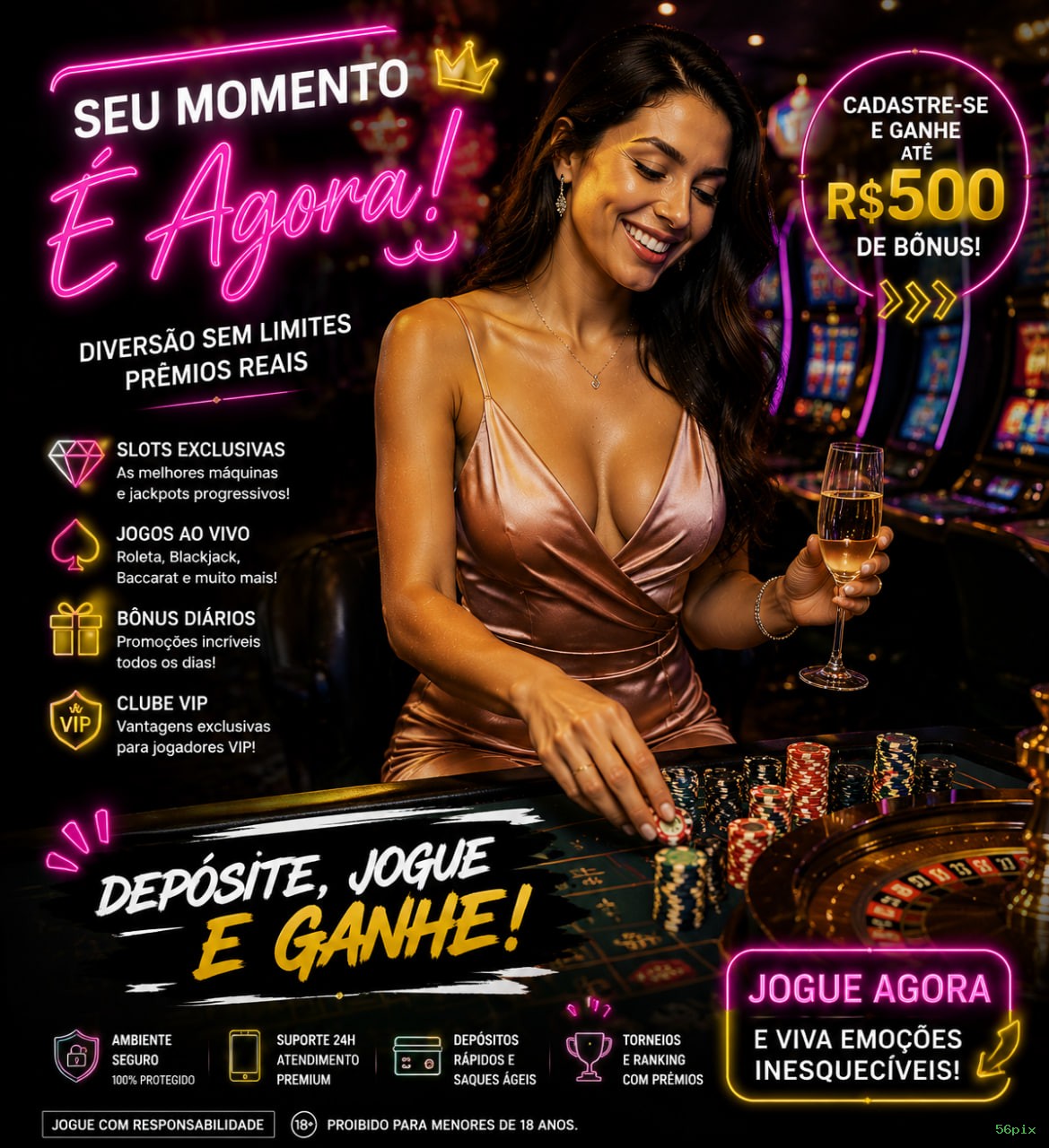 Slots no app 56pix mobile